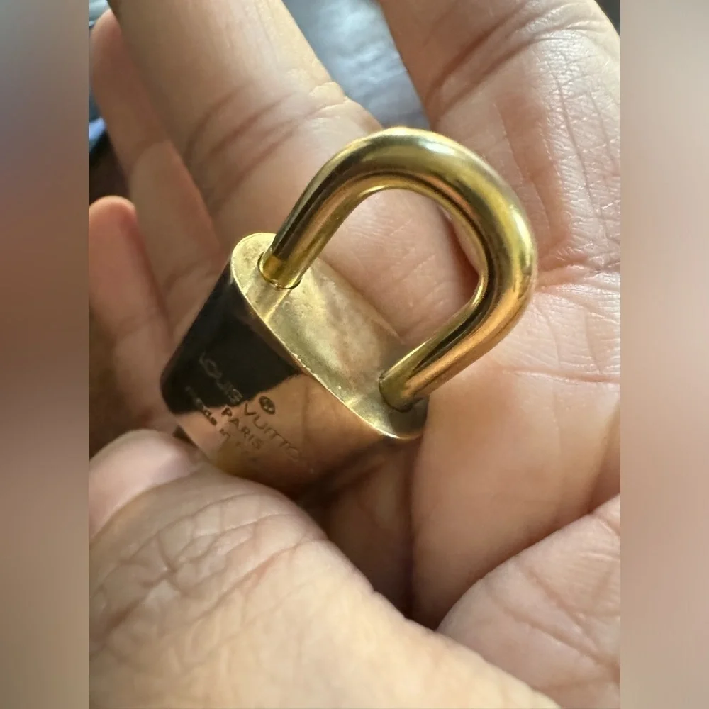 Louis vuitton brass lockset #323